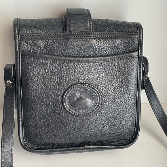 Dooney & Bourke AWL leather Pocket Binoculars mini Equestrian crossbody Bag P124 - Picture 4 of 16